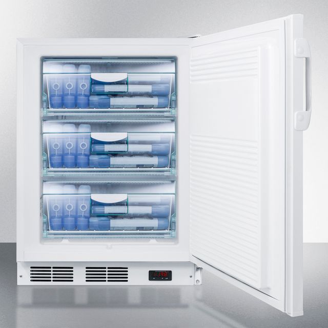 Accucold® by Summit® 3.5 Cu. Ft. White ADA Compliant All Freezer 2
