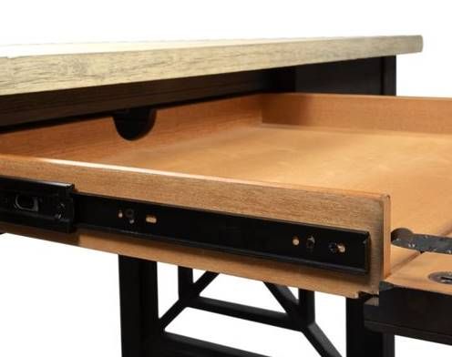 Liberty Heatherbrook Ash/Charcoal Lift Top Writing Desk 6