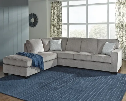 Signature Design by Ashley® Altari Slate 2-Piece Sectional with Chaise 6