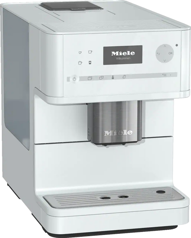 Miele CM 6150 10" Lotus White Countertop Coffee Machine