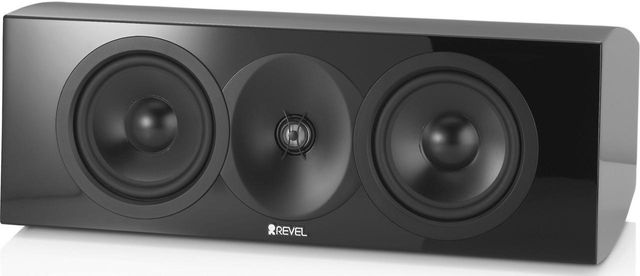 Revel® 5.25” 2-Way Center Channel Loudspeaker-High-Gloss Black
