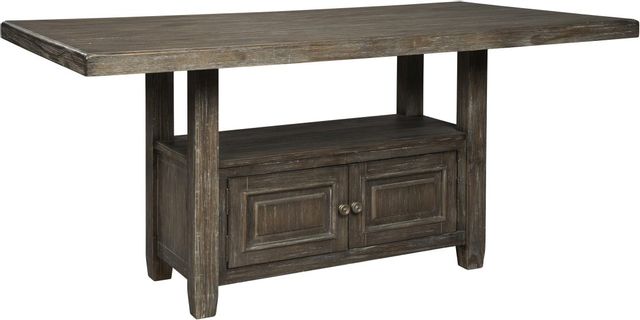 Signature Design by Ashley® Wyndahl Rustic Brown Counter Height Dining Table-0