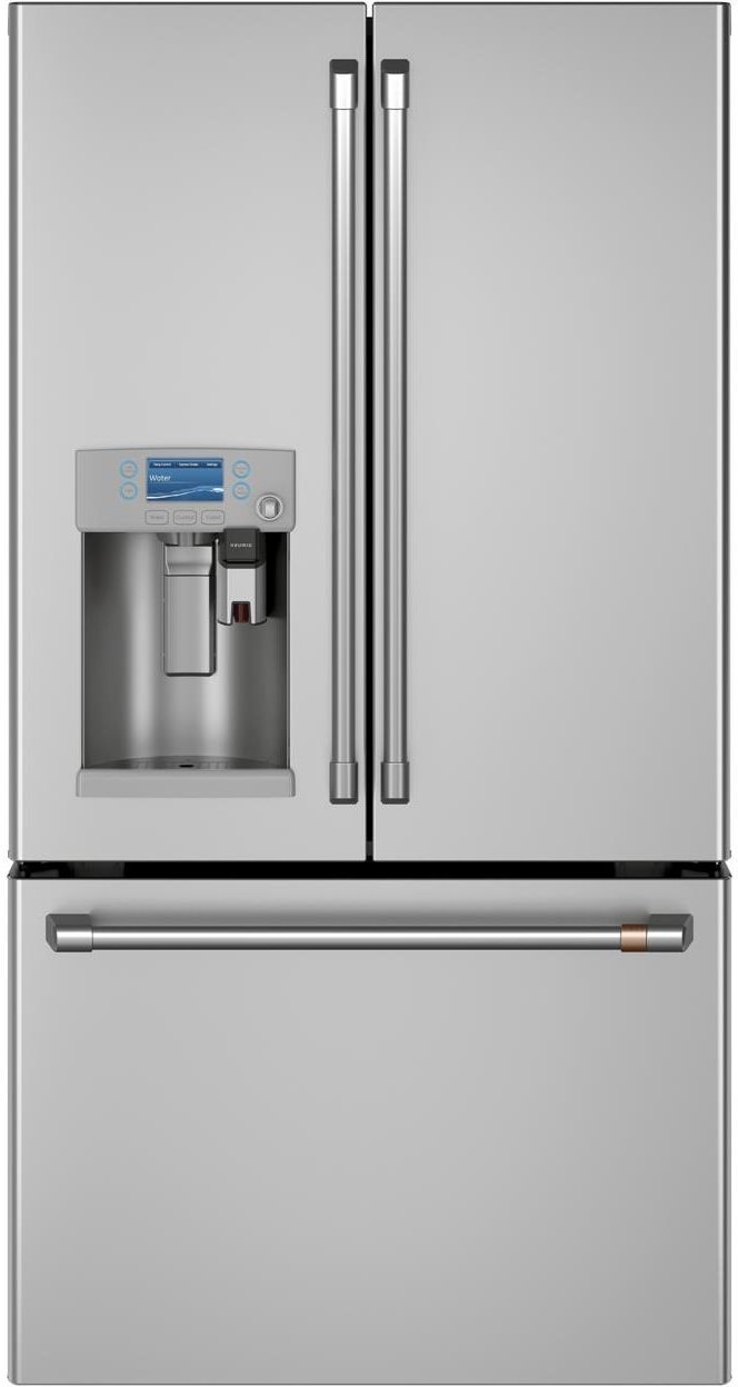 Café™ 22.2 Cu. Ft. Stainless Steel Counter Depth French Door Refrigerator-CYE22UP2MS1