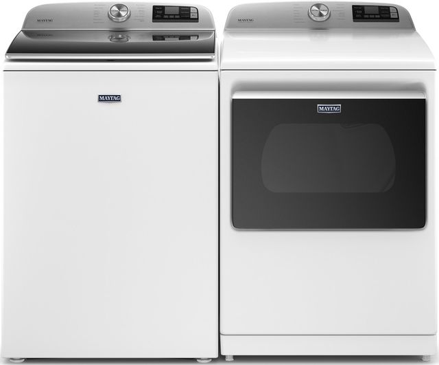 Maytag® 5.2 Cu. Ft. White Top Load Washer 8