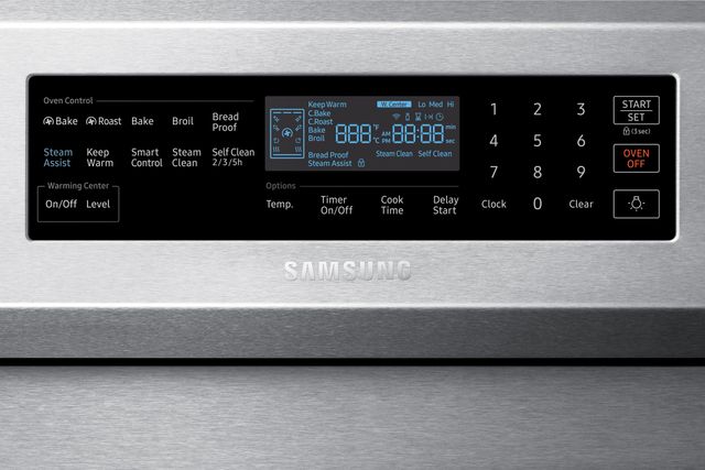 Samsung 30" Free Standing Electric Range-Stainless Steel 7
