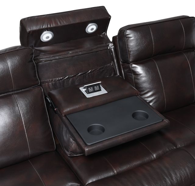 Lambor Furnishings Transformer Reclining Sofa with Power Headrests-2