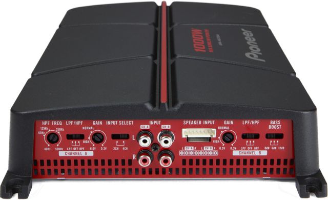 Pioneer 4-Channel Bridgeable Amplifier 1