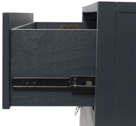 Liberty Furniture Midnight Wire Brushed Denim Accent Cabinet 6