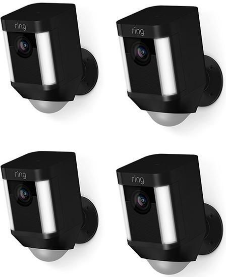 Ring Black 4 Pack Spotlight Cam Battery