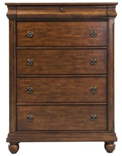 Liberty Furniture Rustic Traditions Rustic Cherry Chest