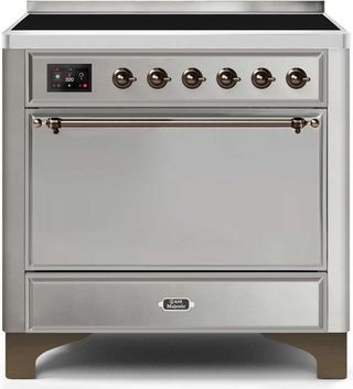 Ilve Majestic Series 36" Stainless Steel Freestanding Electric Range