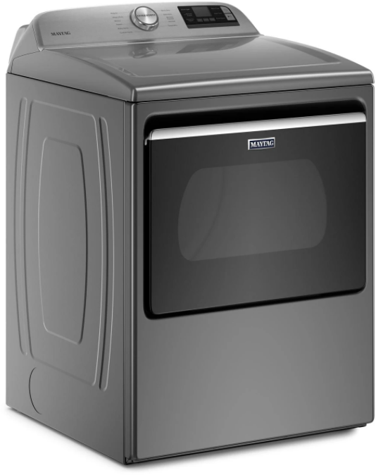 Maytag® 7.4 Cu. Ft. Metallic Slate Front Load Electric Dryer | Midland ...