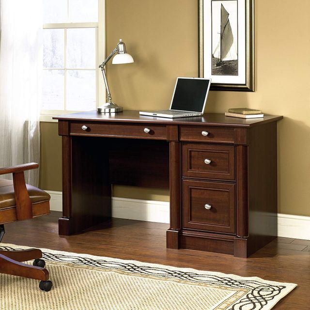 Sauder® Palladia Select Cherry Office Desk | Economy Furniture