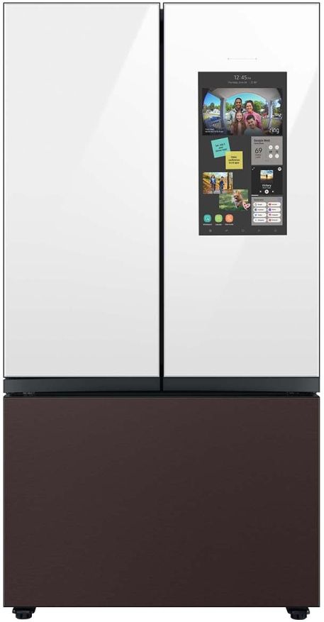 Samsung Bespoke 18" Stainless Steel French Door Refrigerator Top Panel 121