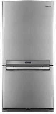 Samsung 19 cu. ft. Bottom-Freezer Refrigerator-Stainless Steel