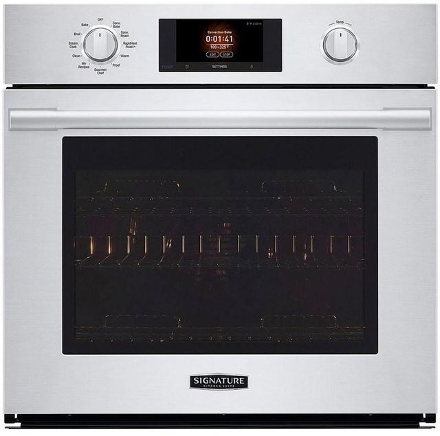 Signature Kitchen Suite 30" Stainless Steel Single Electric Wall Oven 0