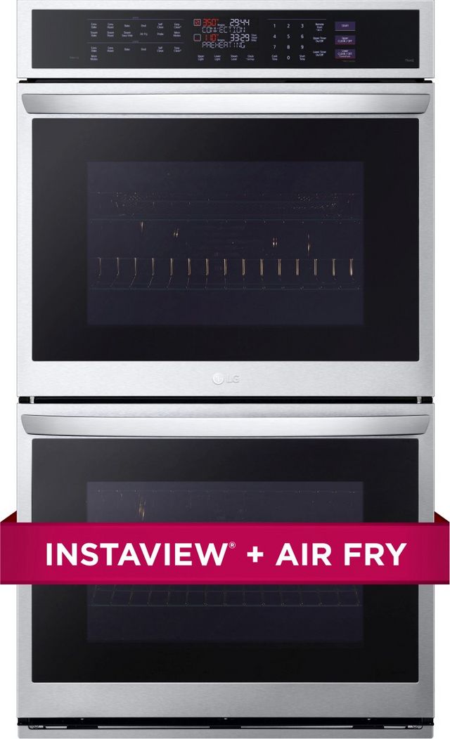 LG 30” PrintProof® Stainless Steel Built In Double Electric Wall Oven 1