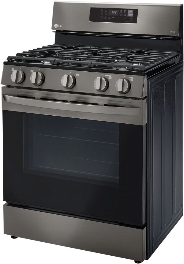 LG 4 Piece PrintProof™ Black Stainless Steel Kitchen Package 34