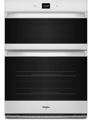 Whirlpool® 27" White Oven/Microwave Combo Electric Wall Oven