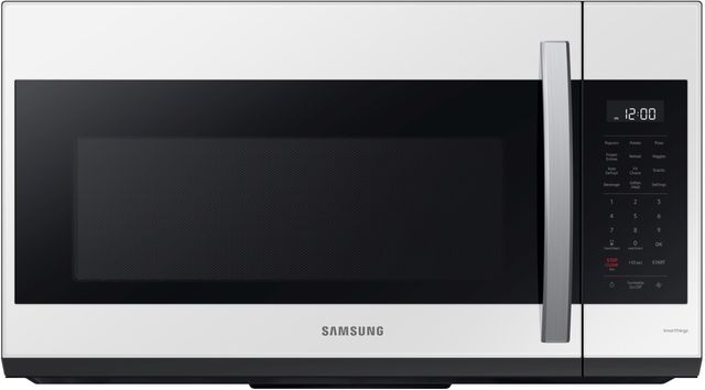 Samsung Bespoke 1.9 Cu. Ft. White Glass Over The Range Microwave-0
