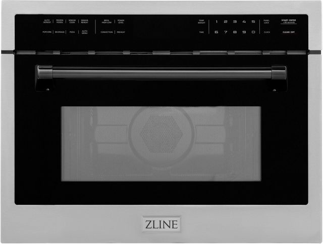ZLINE Autograph Edition 1.6 Cu. Ft. Stainless Steel Microwave Drawer 