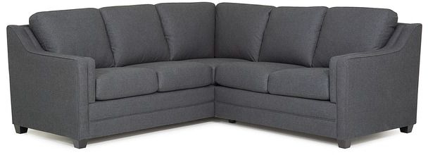 Palliser® Furniture Corissa 2-Piece Gray Sectional 0