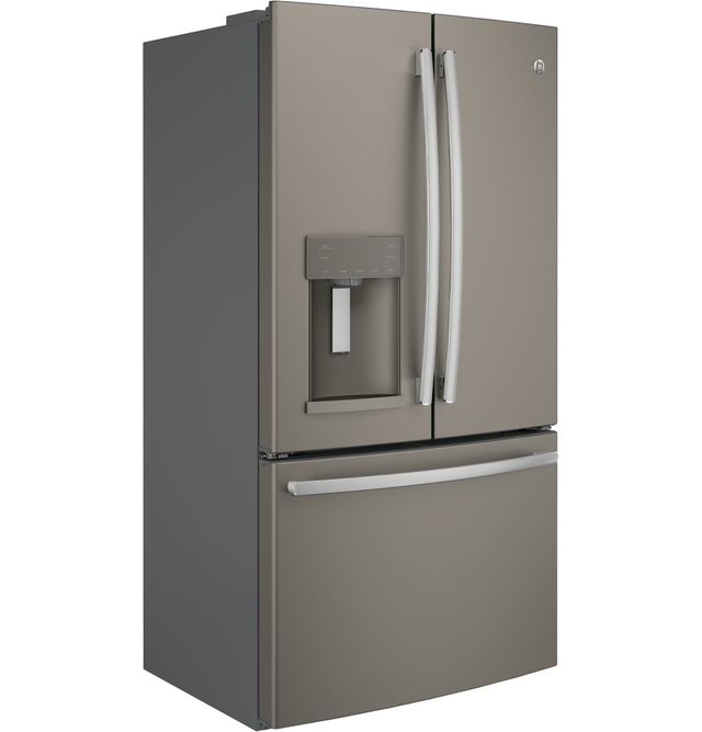 GE® 22.2 Cu. Ft. Slate Counter Depth French Door Refrigerator 1