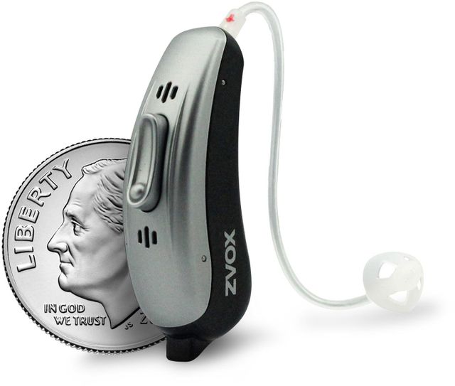 ZVOX® Voicebud Silver/Gray Left VB20 Hearing Amplifier 3