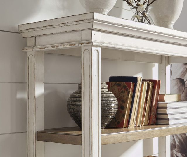 Signature Design by Ashley® Realyn Brown/White Bookcase 4