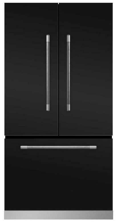 AGA Mercury 22.2 Cu. Ft. Matte Black Counter Depth French Door Refrigerator 0