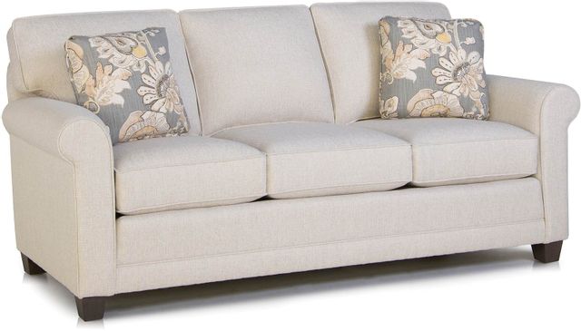 Smith Brothers 366 Collection Beige Sofa 0
