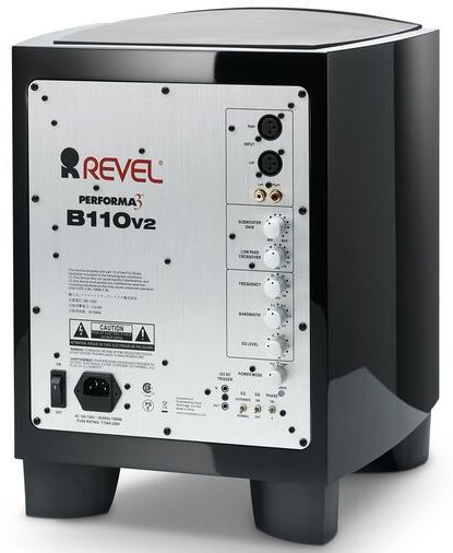 Revel® B110v2 Black 10” 1000W Powered Subwoofer 3
