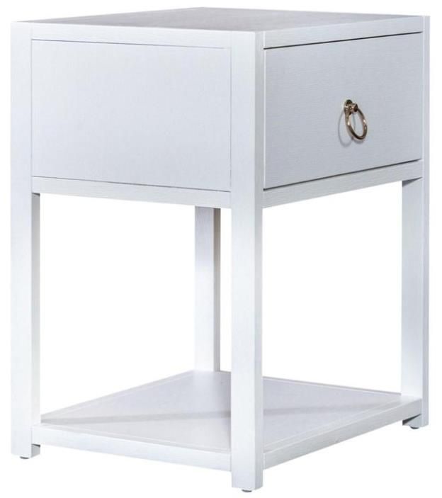 Liberty Furniture Midnight White Accent Table