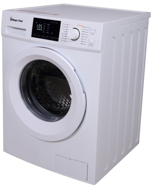 Magic Chef® 2.7 Cu. Ft. White Front Load Washer 3
