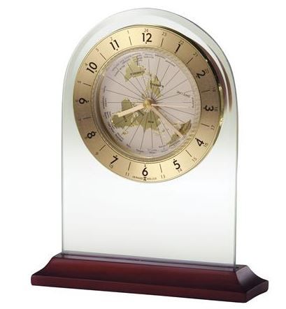 Howard Miller World Time Arch Table Clock-0