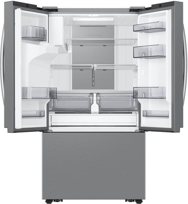 Samsung 31 Cu. Ft. Fingerprint Resistant Stainless Steel Freestanding French Door Refrigerator-3