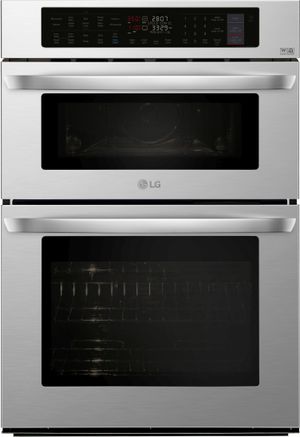 LG 30” Stainless Steel Electric Built In Oven/Microwave Combo