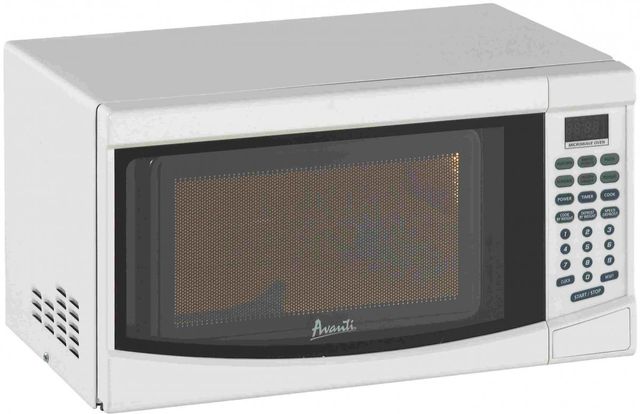 Avanti® 0.7 Cu. Ft. White Countertop Microwave 0