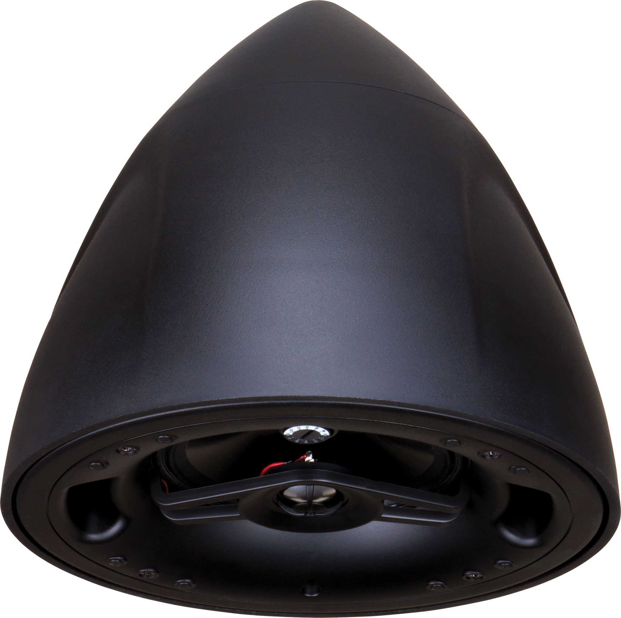 tiran Wizard Interactie Crestron® Saros® 6.5” Black 2-Way Pendant Speaker | Crown Audio Video |  214-377-9434
