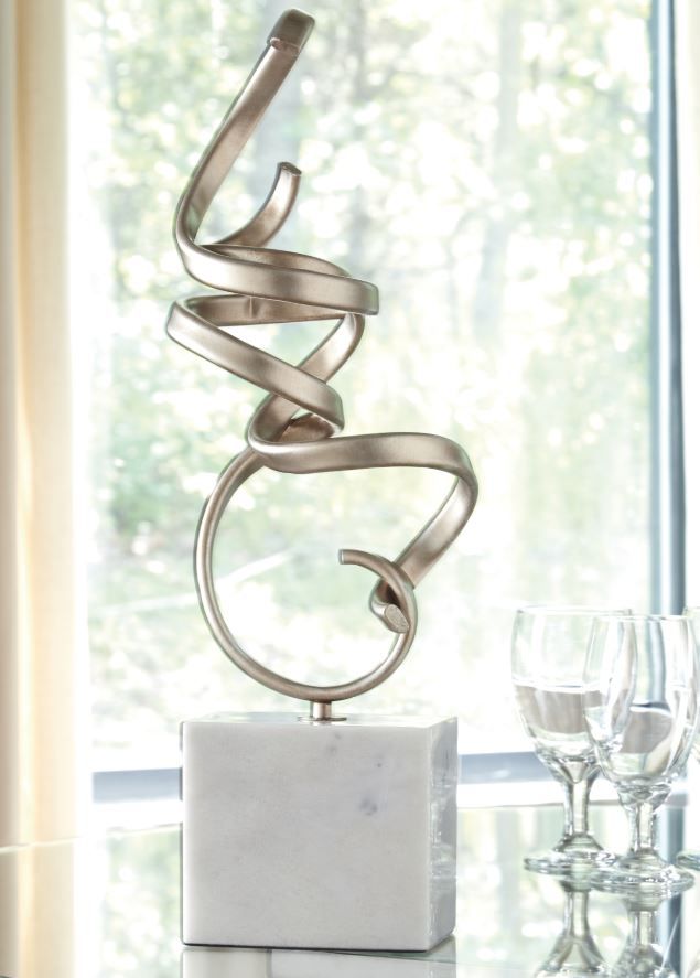 Sculpture Pallaton, champagne/blanc, Signature Design by Ashley® 1