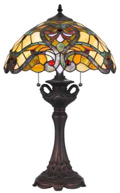 Cal® Lighting & Accessories Tiffany Table Lamp