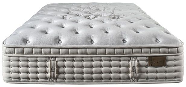King Koil Natural Almond Wrapped Coil Euro Top Plush Queen Mattress-2