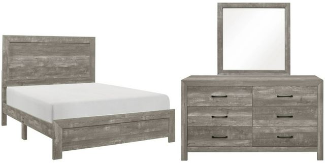 Homelegance® Corbin 3-Piece Gray Queen Panel Bedroom Set | Stylehouse ...