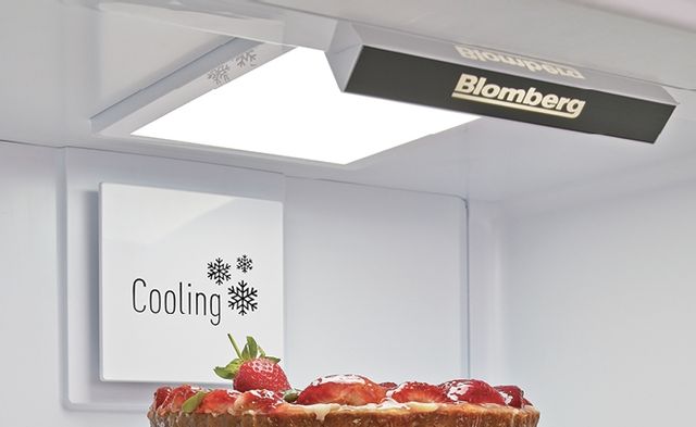 Blomberg® 8.4 Cu. Ft. Panel Ready Built In Bottom Freezer Refrigerator 1
