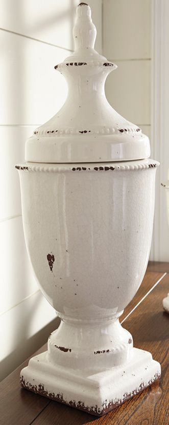 Signature Design by Ashley® Devorit Antique White Jar 1