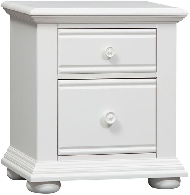 Liberty Furniture Summer House Oyster White Youth Nightstand 0