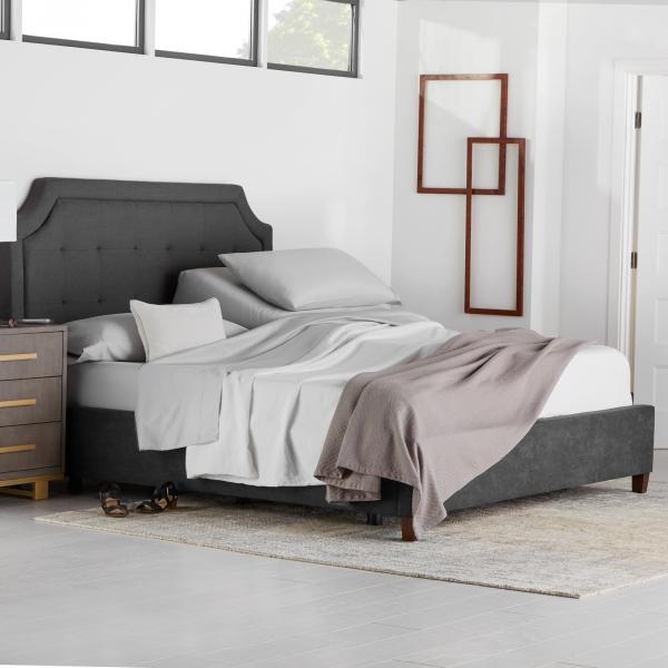 Malouf® Structures™ M455 Queen Adjustable Bed Base | Fischer Furniture ...