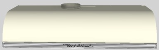 Vent-A-Hood® 42" Biscuit Retro Style Under Cabinet Range Hood-0