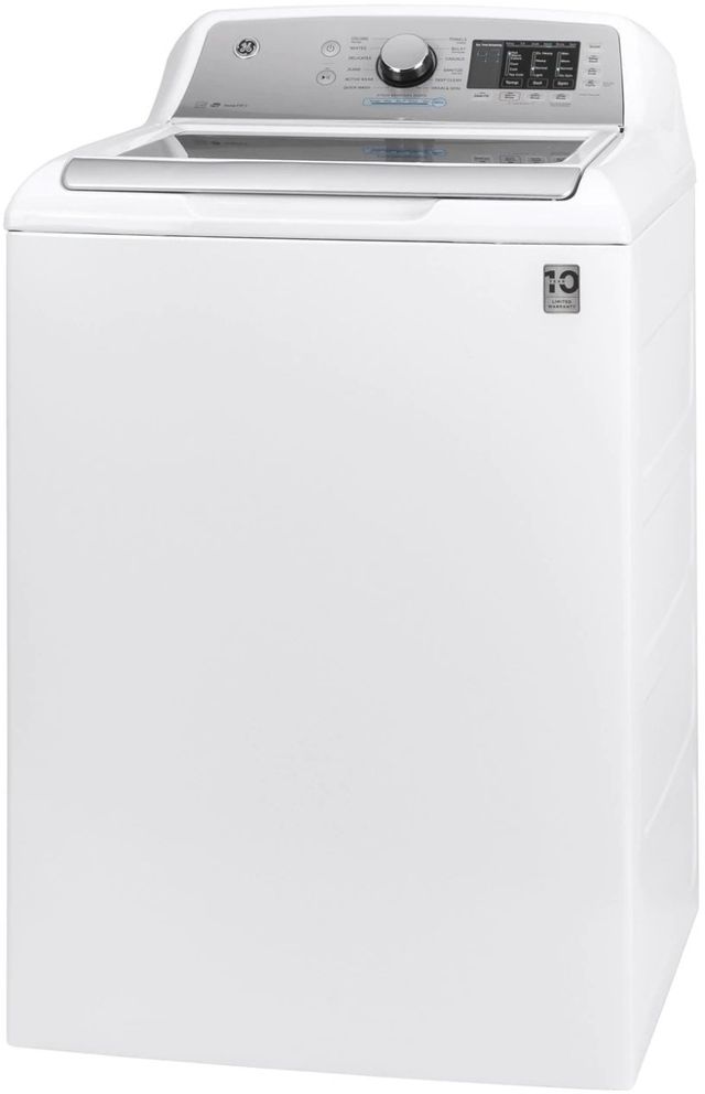 GE® 4.6 Cu. Ft. White Top Load Washer-2