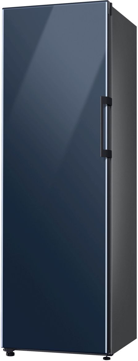 Samsung Bespoke 11.4 Cu. Ft. Navy Glass Flex Column Refrigerator with Customizable Colors and Flexible Design-2
